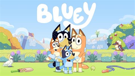 bluey  dog childrens tv show  iview racks   million views