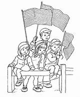 Flag Coloring Pages Printable Happy Celebrations sketch template
