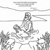 Baptist John Coloring Pages Card Getdrawings Drawing sketch template