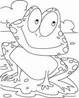 Coloring Frog Pages Cute Colouring Frogs Sweet Color Kermit Broken Kids Hearted Jumbo Getcolorings Books Getdrawings Realistic Colorings sketch template