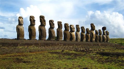 genius  ancient man easter island statues  mystery