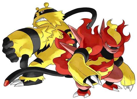 Magmortar Vs Electivire Pokémon Amino Pokemon Pokemon Teams