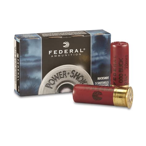 federal classic  gauge    pellets  buck buckshot  rounds   gauge shells