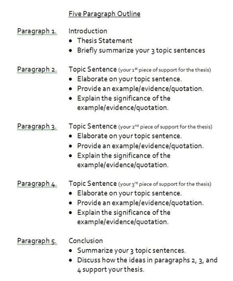topic sentence outline sample examples    write  sentence