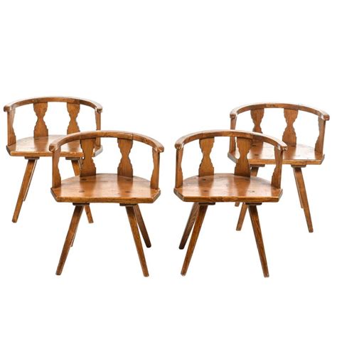set of four armchairs courchevel palace french alps for sale at 1stdibs