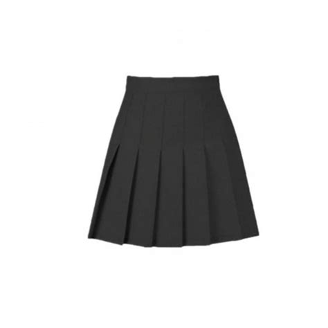women fashion summer a line zipper high waist pleated skirt wind