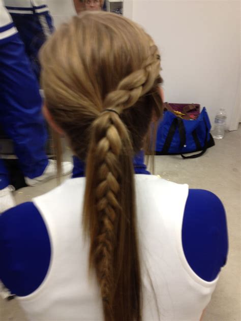 Cheer Hair Ready Game Time Softball Hairstyles Athletic Hairstyles