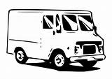 Van Delivery Coloring Pages Clipart Steven Clip Drawings Large Printable Svg Vehicles Edupics 1024 sketch template