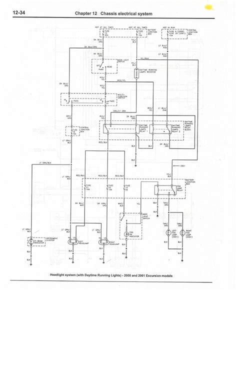 ford excursion wiring diagram pat