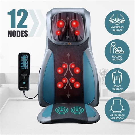 electric full body massager massage chair cushion blue and foot massager