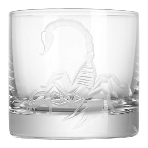 Scorpion Double Old Fashioned Glass