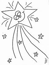 Star Coloring Shooting Pages Colouring Twinkle Bethlehem Christmas Little Stars Sheets Color Printable Drawing Clipart Kids Getcolorings Visit Getdrawings Print sketch template
