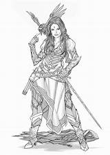 Pirate Character Yamaorce Deviantart Bard Comm Female Coloring Pages Warrior Fantasy Characters Template Rpg Concept Susanoo Valkyrie Tattoo Google Sketch sketch template