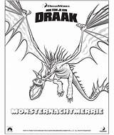 Monstrueux Cauchemar Coloriages Draken Dreamworks sketch template