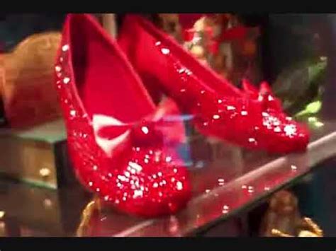 return  oz ruby slippers youtube