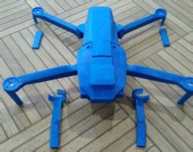 printed foldable drone frame dji mavic clone  mwilmars pinshape