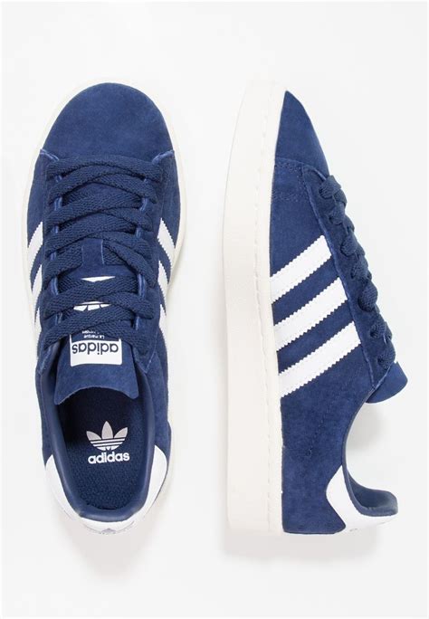 adidas originals campus sneakers dark bluewhite zalandodk morkebla adidas originals