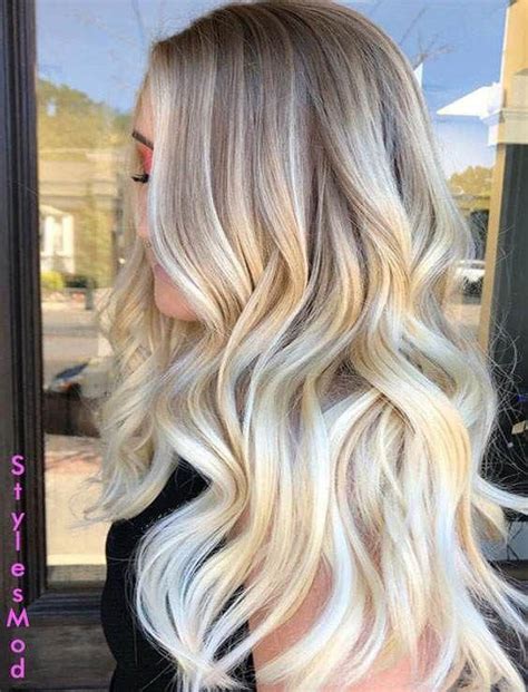 Look At Here To See The Fantastic Long Hair Color Highlights Of White