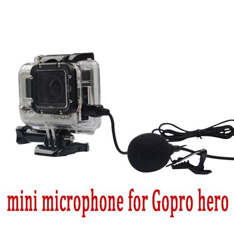 professional gopro microphone   pro hero  usb microphone  gopro hero camera stereo