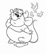 Cinderella Mice Gus Coloring Pages Disney Mouse Drawing Pumpkin Quotes Bird Tattoos Carriage Fat Drawings Sheet Google Animals Sidekick Cute sketch template