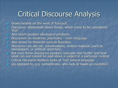 political discourse analysis powerpoint