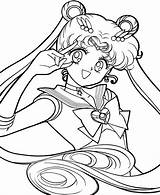 Sailor Moon Coloring Pages Mercury Vector Color Getcolorings Getdrawings Printable sketch template