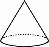 Cone Cono Kegel Geometricos Esercizi Forme Geometrica sketch template