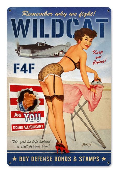 Retro American Beauty Pin Up Girl Metal Sign 24 X 36 Inches