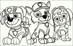 paw patrol coloring pages coloring pages    print