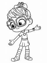 Hatcher Abby Coloring Pages Fun Kids sketch template