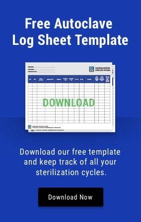 autoclave log sheet word  template tracking guide