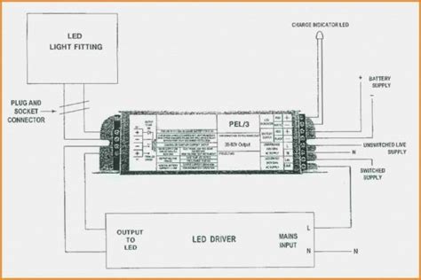 dual lite emergency ballast wiring diagram