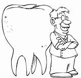 Dentist Zahnarzt Ausmalbild Arzt Doktor Hygiene Letzte sketch template