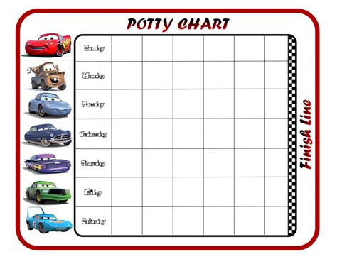 printable potty chart high quality sheets educative printable