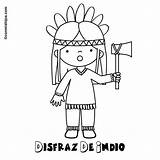 Colorear Indio Coloring Childrencoloring Pages sketch template
