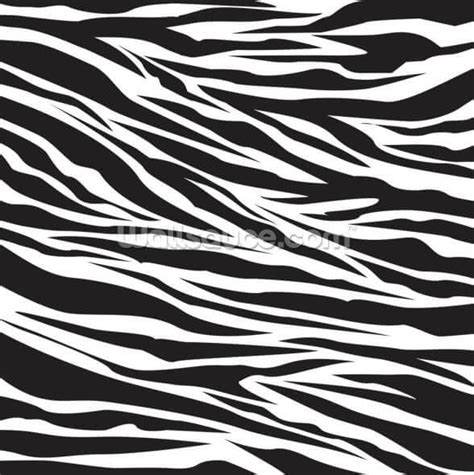 zebra pattern wallpaper wallsauce uk
