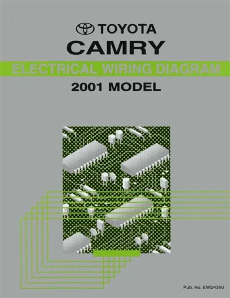 toyota camry wiring diagrams schematics layout factory oem  picclick
