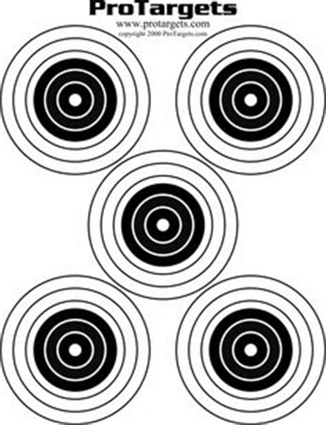 rifle shooting targets printable air rifle target clip art vector