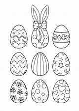 Easter Egg Coloring Pages Books sketch template