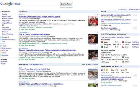 official google blog extra extra google news redesigned    customizable  shareable