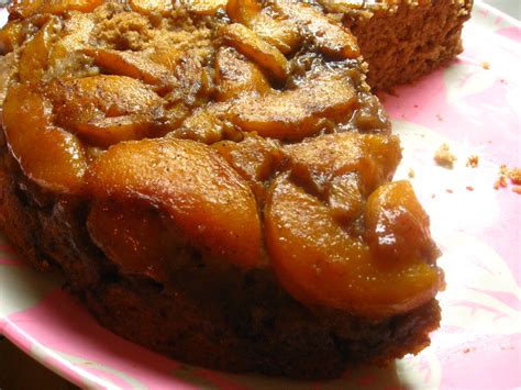 52 Weeks Of Baking Ginger Peach Upside Down Cake Popsugar Food