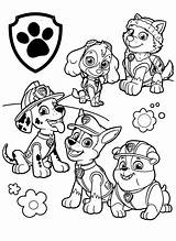 Paw Patrol Printcolorcraft Pups sketch template