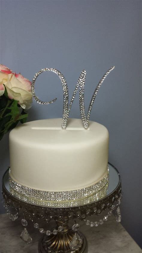 5 Tall Initial Monogram Wedding Cake Topper By Spectacularevents 45