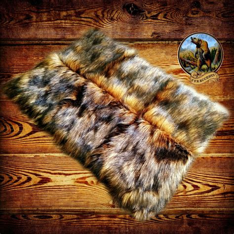 fur accents faux fur  piece patchwork throw rug premium faux fur thick shag classic