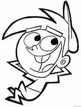 Fairly Oddparents Timmy sketch template