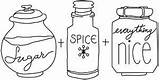 Embroidery Spice Sugar Designs Choose Board sketch template