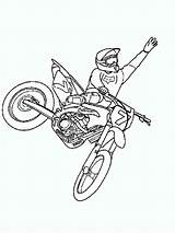Motocross Coloring Pages Printable Dirt Bike Moto Sports Search Getdrawings Getcolorings sketch template