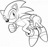 Sonic Coloring Pages Hedgehog Characters Printable Kids sketch template