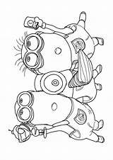 Despicable Coloring Books Pages Last sketch template