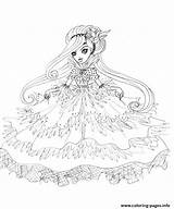 Ever After High Coloring Pages Doll Dragon Games Printable Ingenious Color Getcolorings Print Getdrawings sketch template